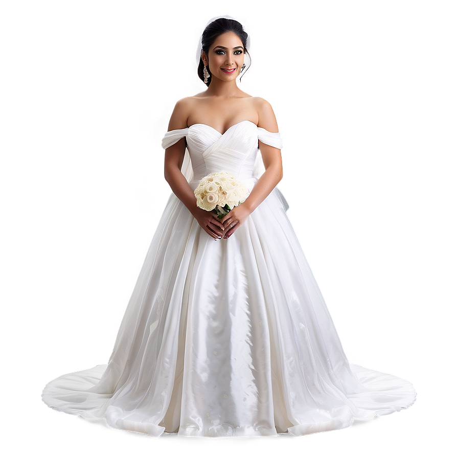 White Bridal Dress Dream Png 6