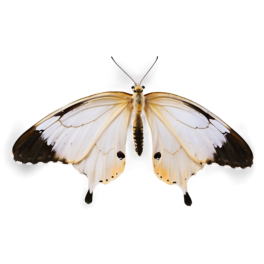 White Butterfly With Transparent Background Png Tai