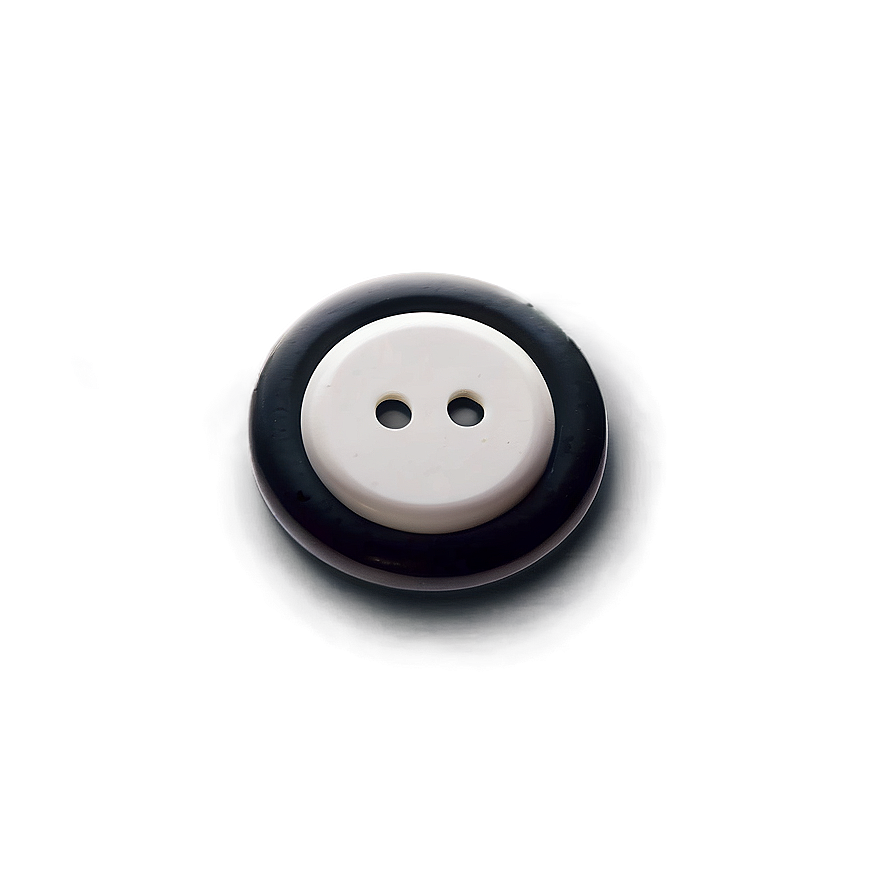 White Button For Decoration Png Bpg18