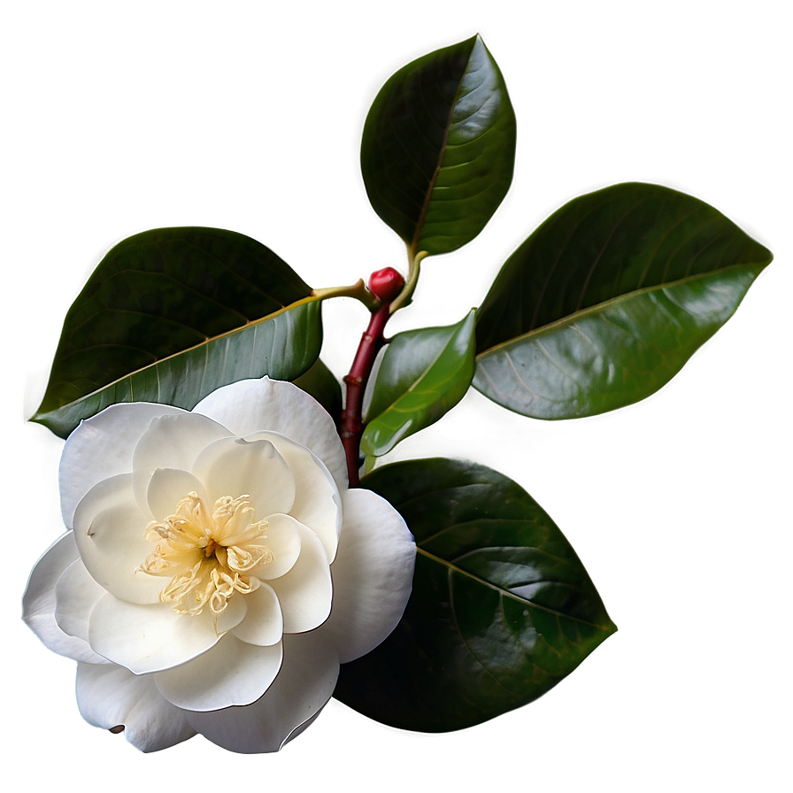 White Camellia Flower Png 46