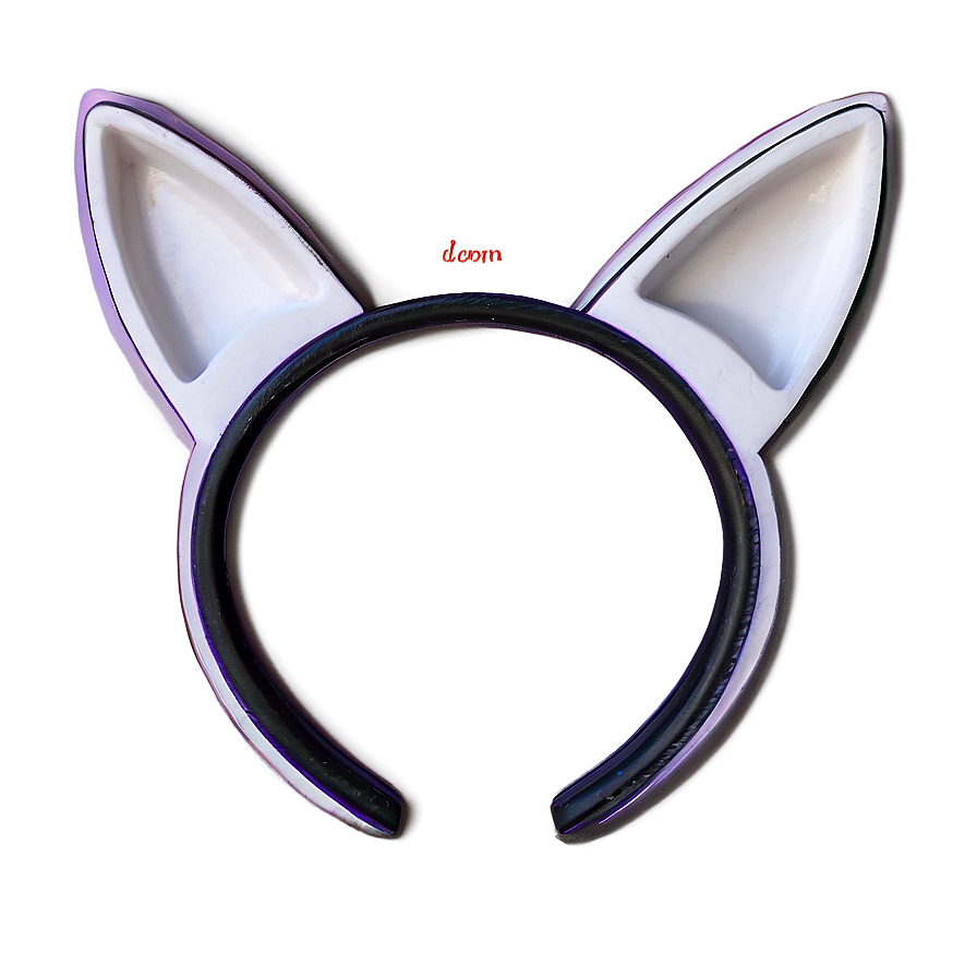 White Cat Ears Drawing PNG 05042024 PNG image with a transparent background, free high-resolution download