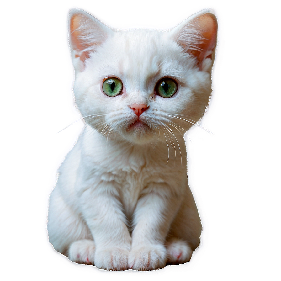 White Cat Filter Png 06282024