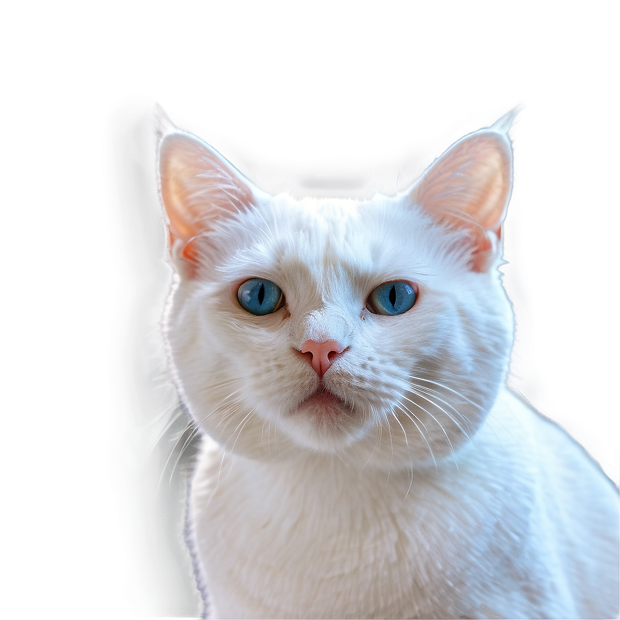 White Cat Filter Png Yby