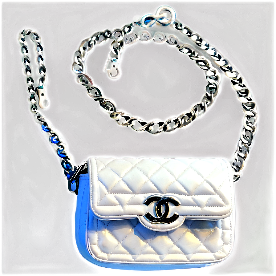 White Chanel Bag Png Bgx