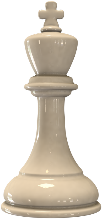 Chess, Figure King White - Chess Piece Transparent Background, HD Png Download PNG with transparent background