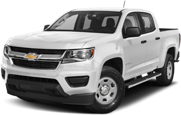 White Chevrolet Colorado Pickup Truck