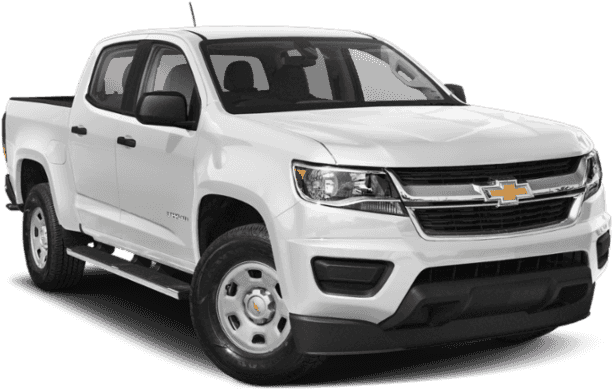 White Chevrolet Colorado Pickup Truck