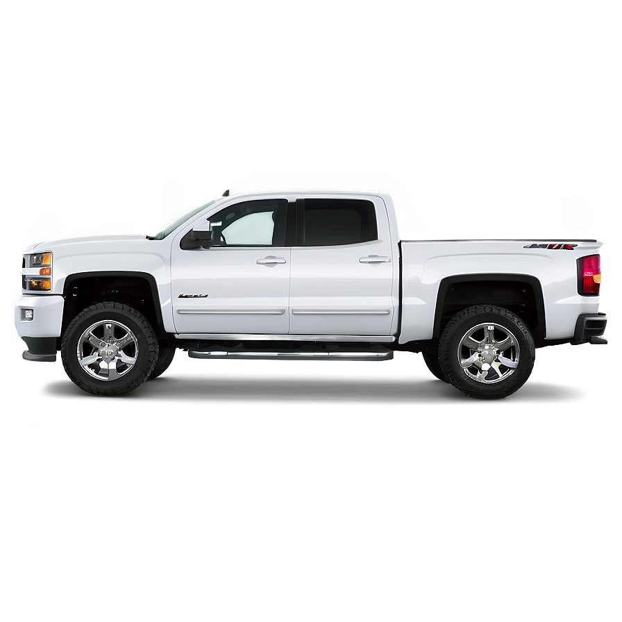 White Chevy Silverado Png 35