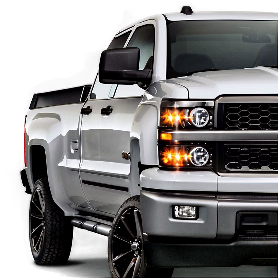 White Chevy Silverado Png Bao71