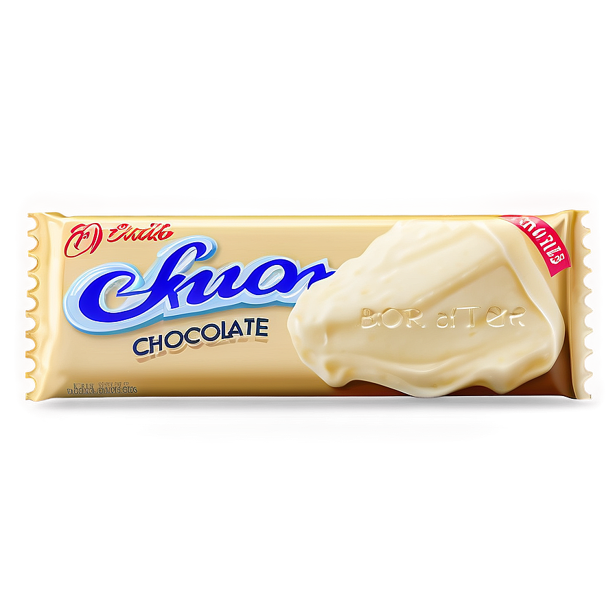 White Chocolate Bar Png Nxj