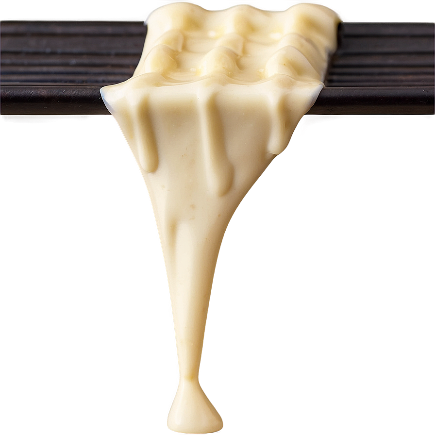 White Chocolate Drizzle PNG amf PNG with transparent background