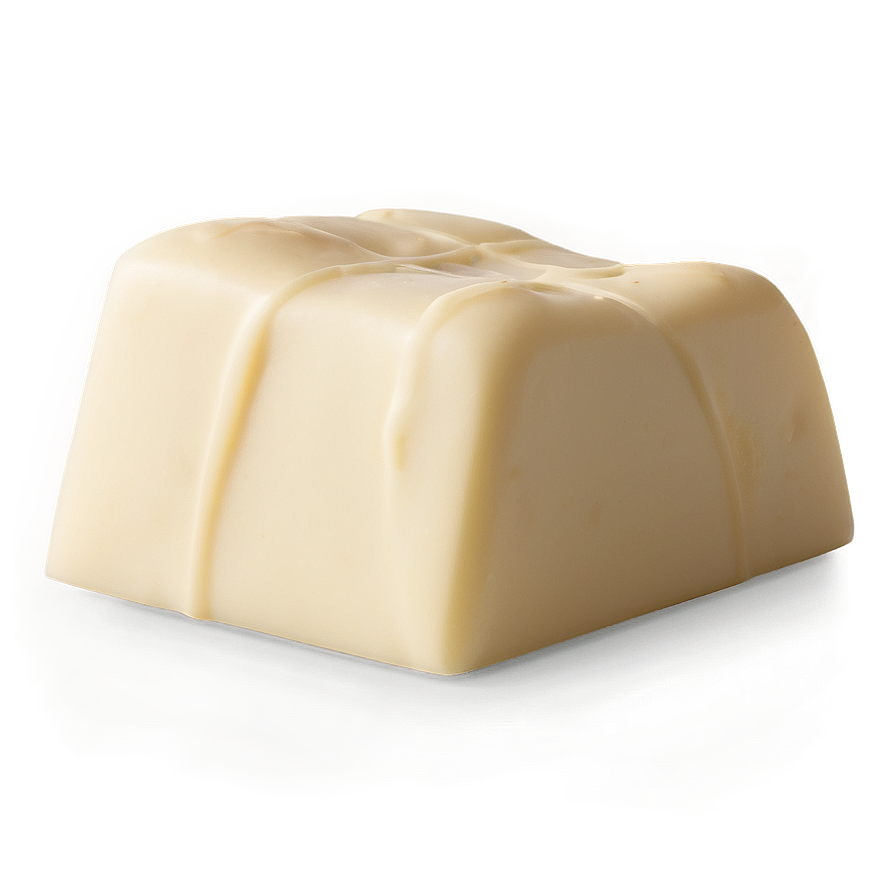 White Chocolate Square PNG gwl37 PNG with transparent background