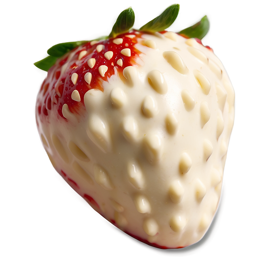 White Chocolate Strawberry Png Mhv35