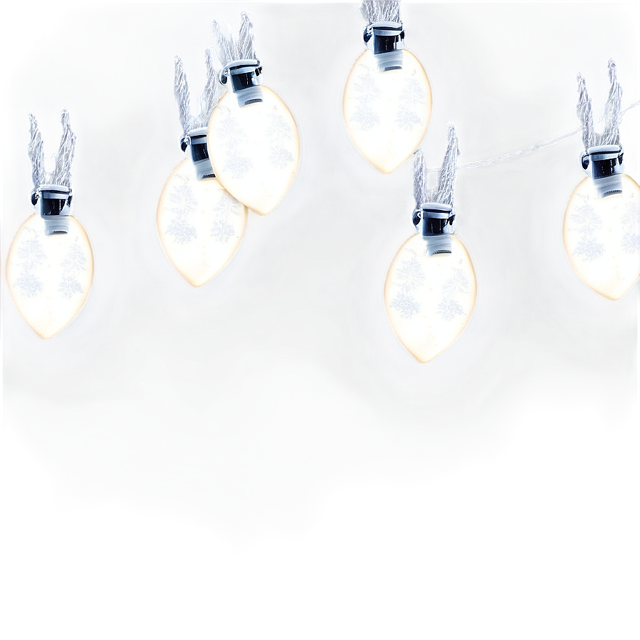 White Christmas Lights PNG svs24 PNG with transparent background