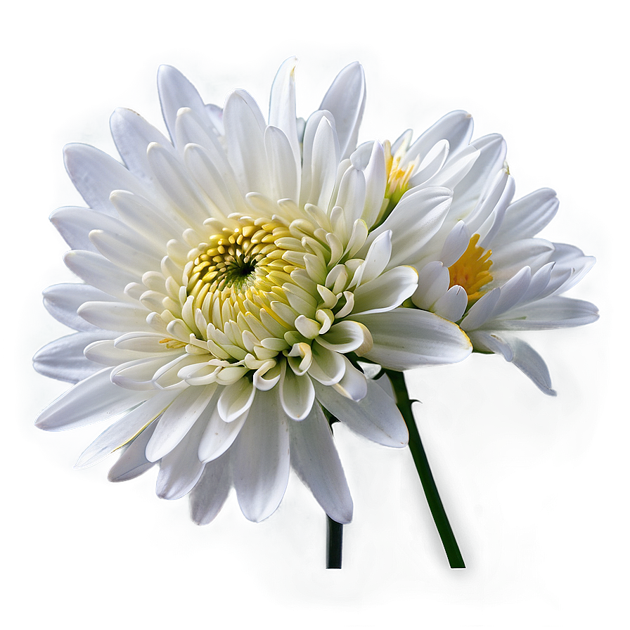 White Chrysanthemum Bloom Png Dnm80