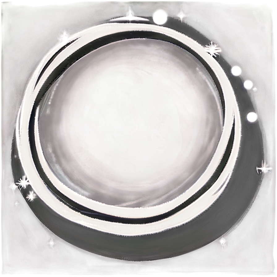 White Circle Cartoon Png Dmi