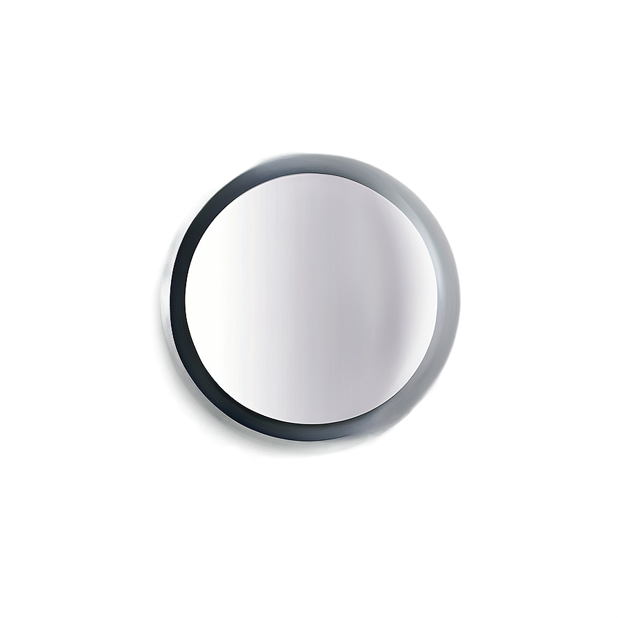 White Circle Digital Art Png 05042024