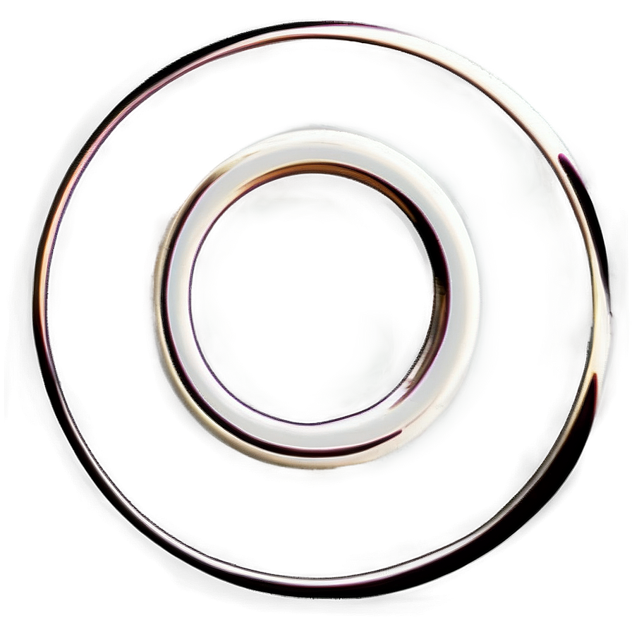 White Circle For Design Png 7