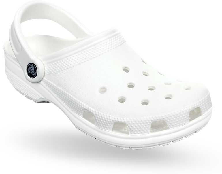 White Classic Croc Sandal