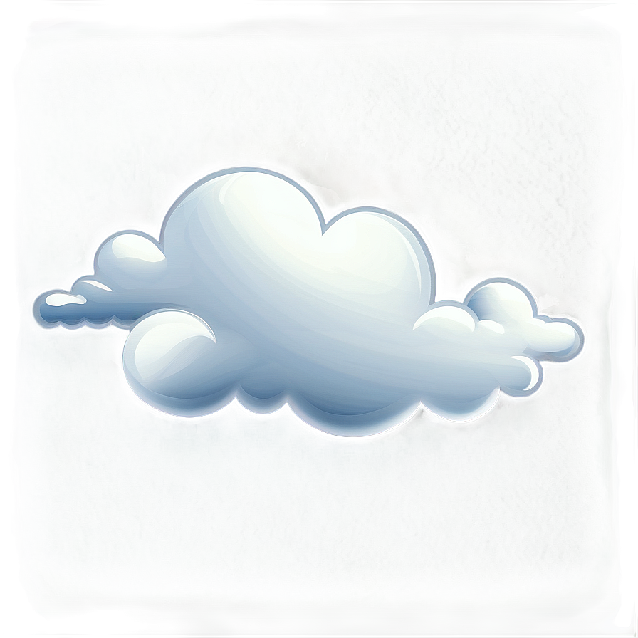 White Cloud Emblem Png 87