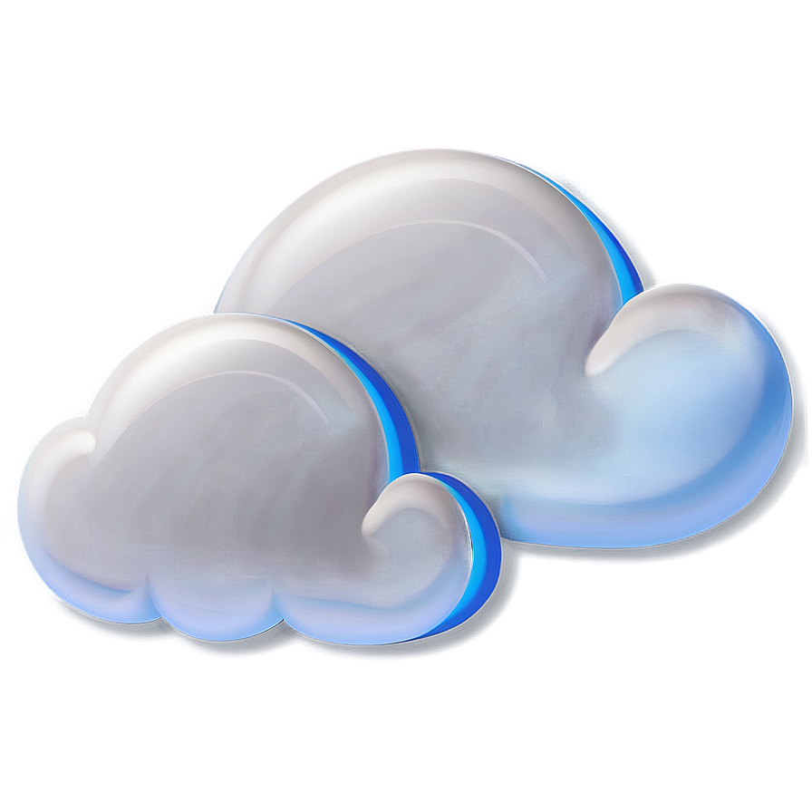 White Cloud Icon Png 89