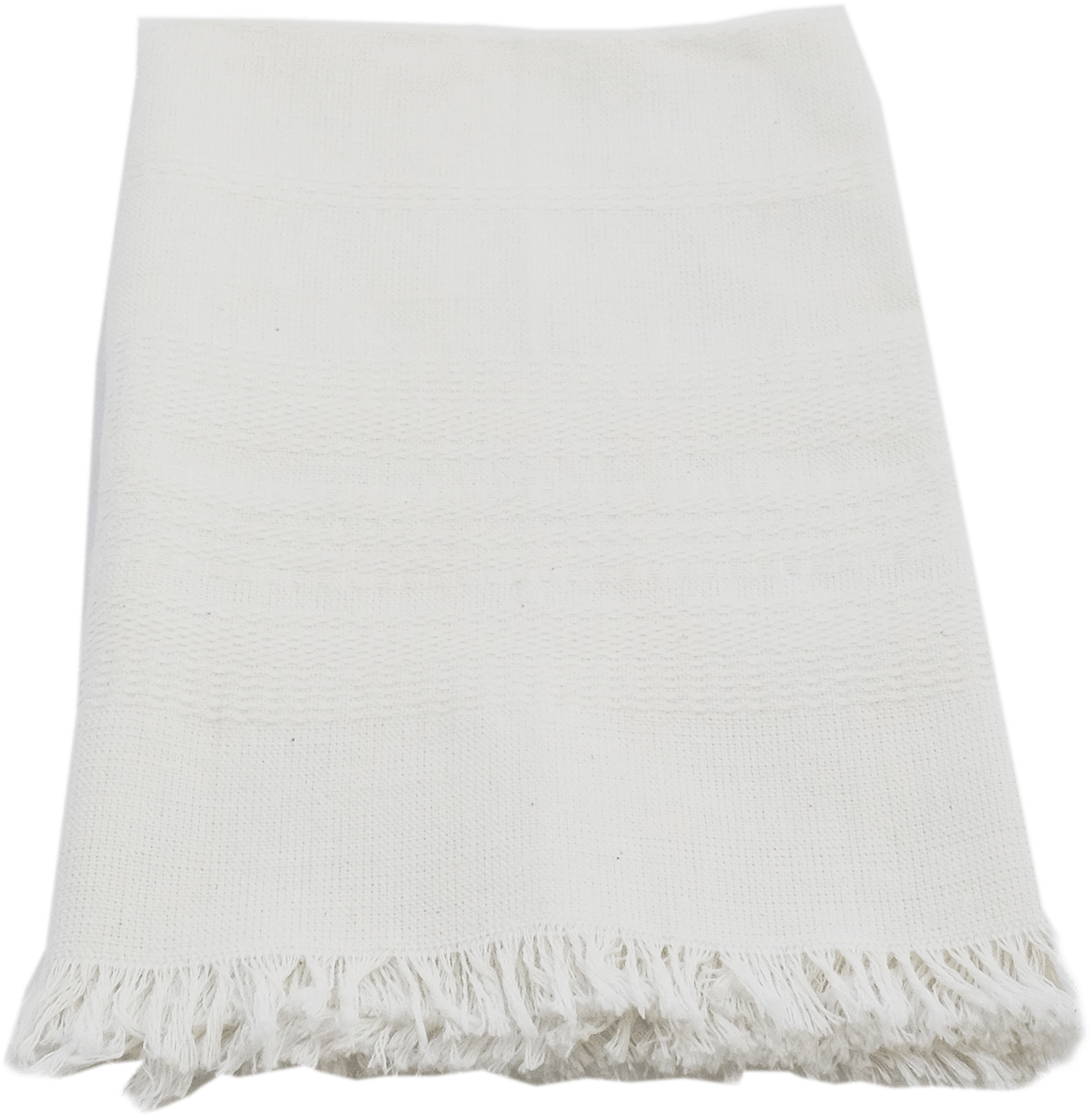 White Cotton Napkinwith Fringe.png