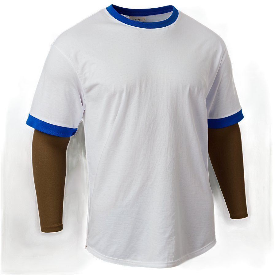 White Crew Neck Shirt Png Duv