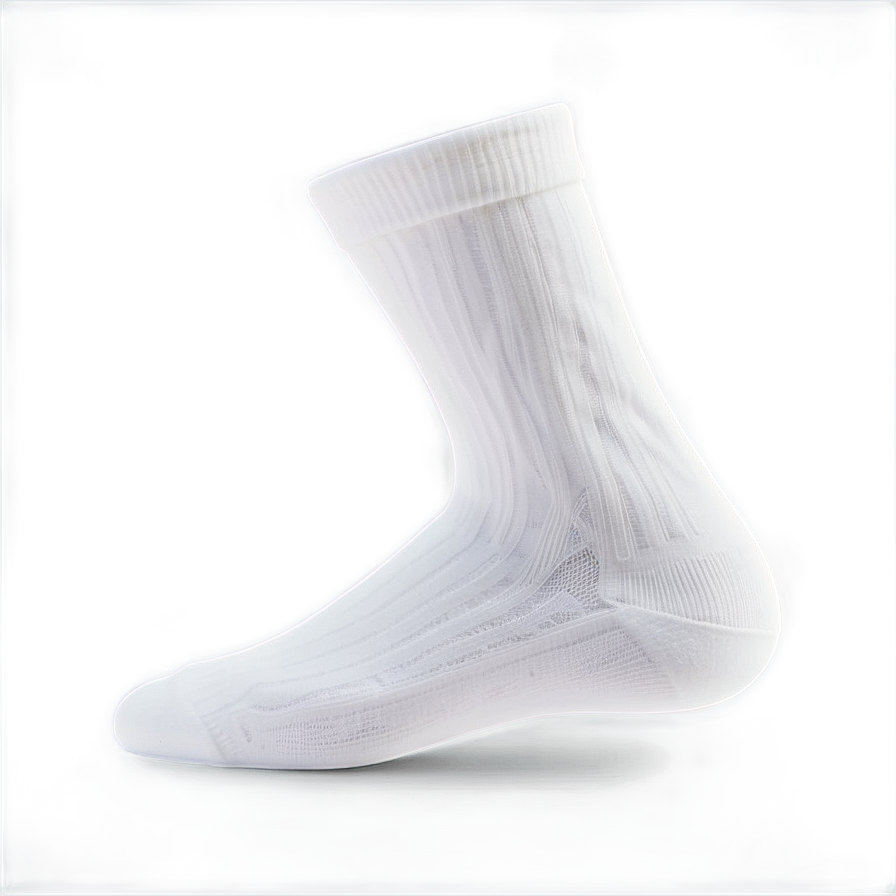 White Crew Socks Png 98