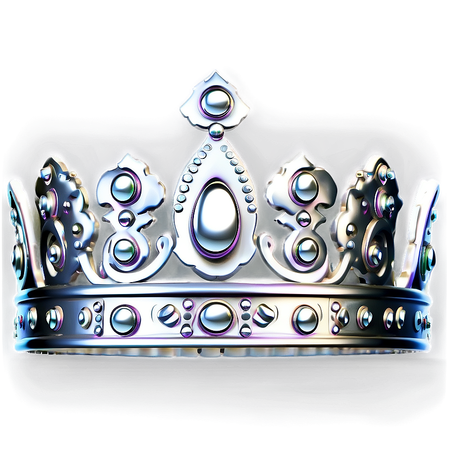 White Crown Decoration Png 69