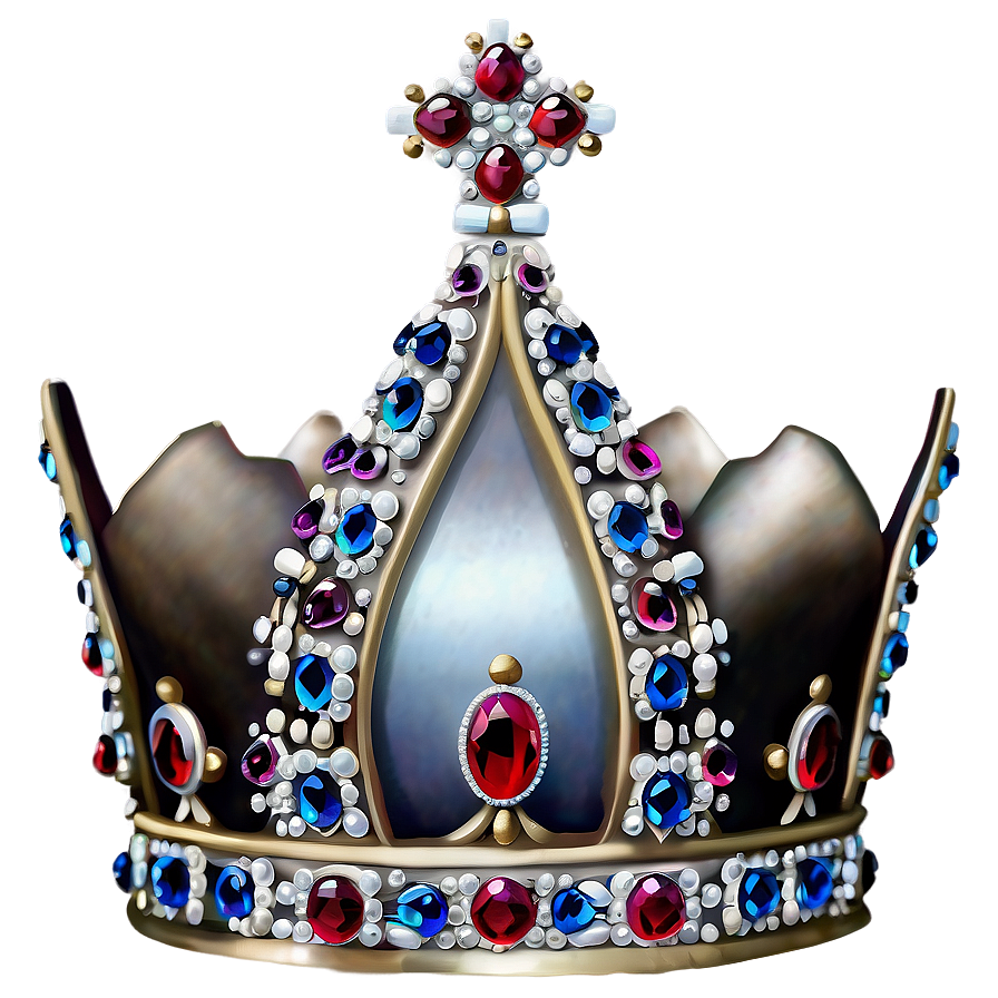 White Crown For Coronation Png 06252024