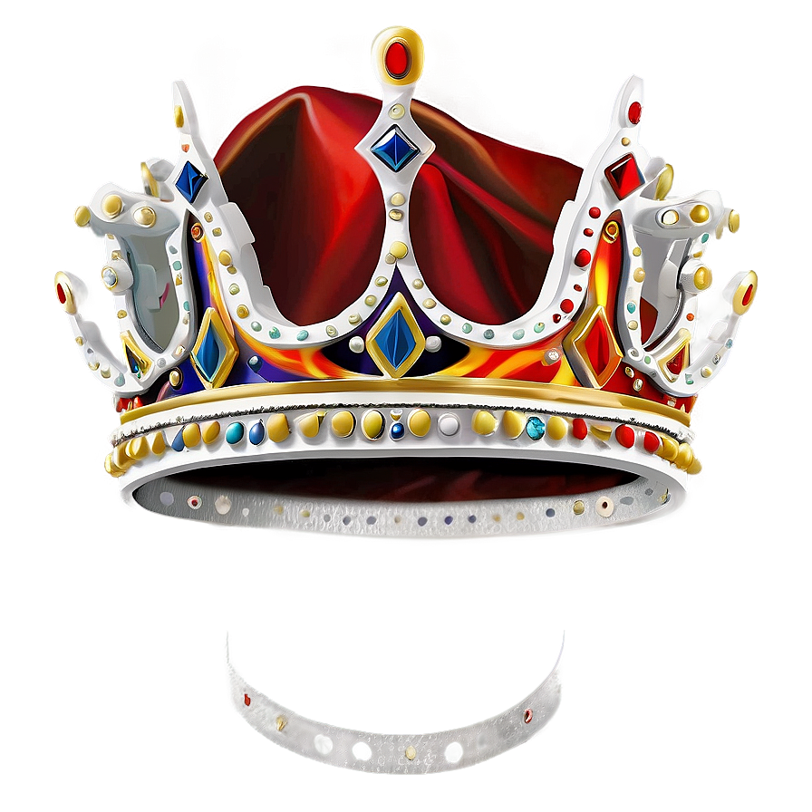 White Crown For King Png 06252024