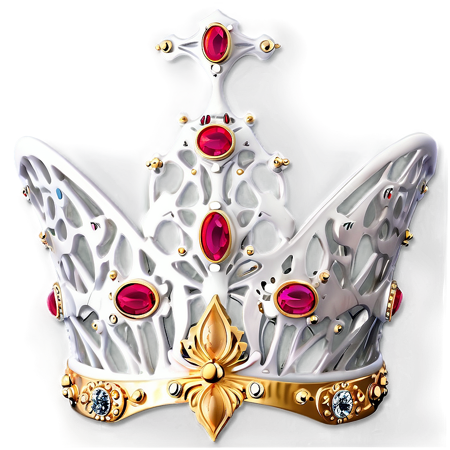 White Crown For Monarch Png Tna24