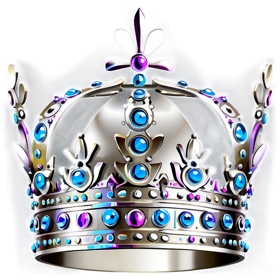 White Crown For Royalty Png 06252024