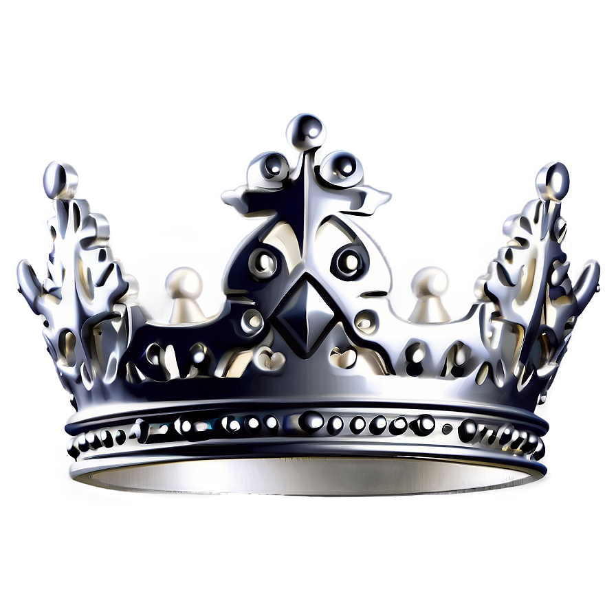 White Crown Icon Png 36