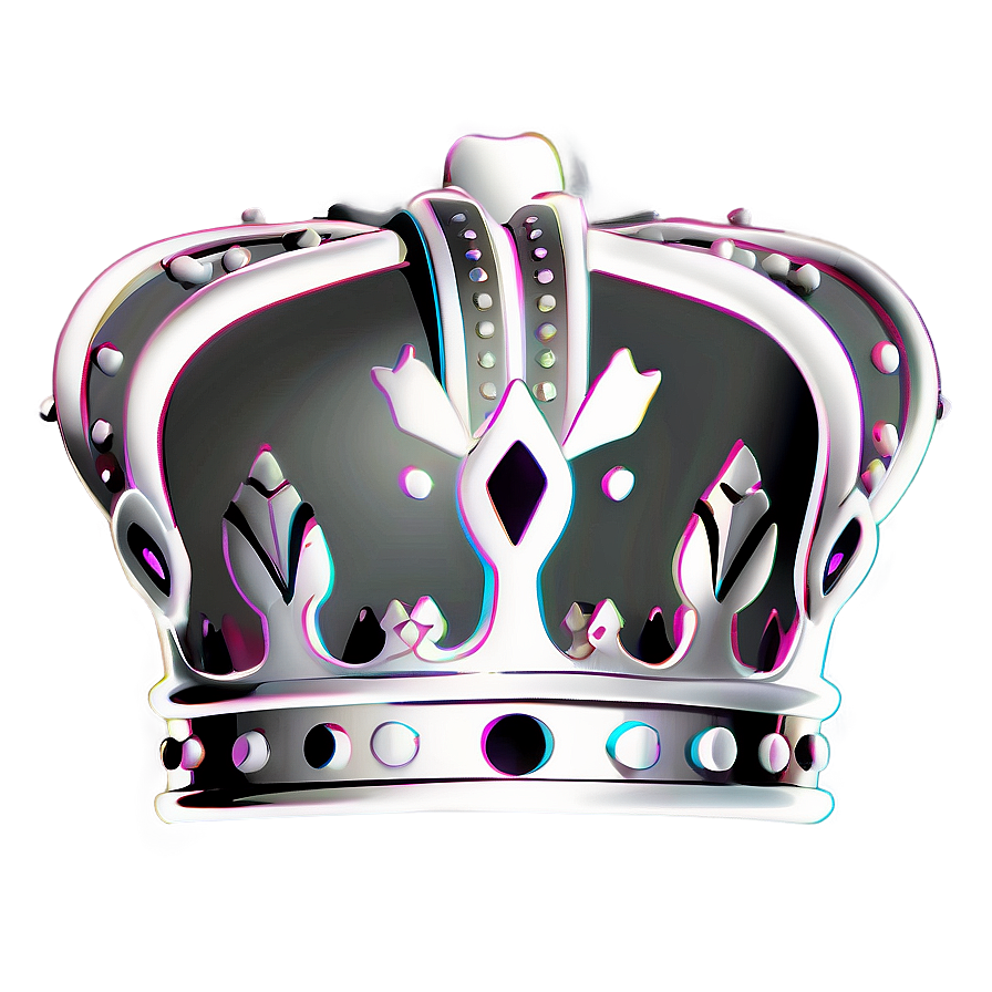 White Crown Icon Png Nte