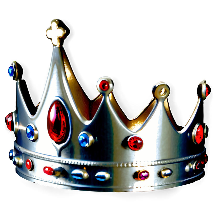 White Crown Transparent Background Png 06252024