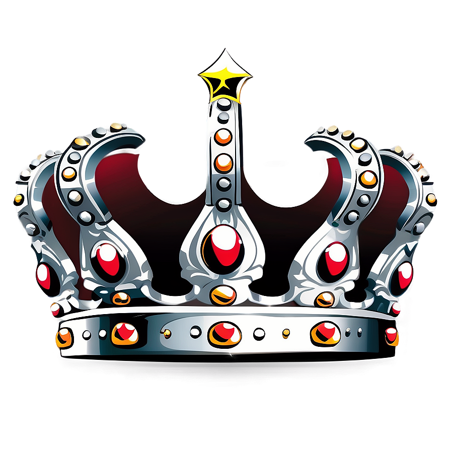 White Crown Vector Png Brj