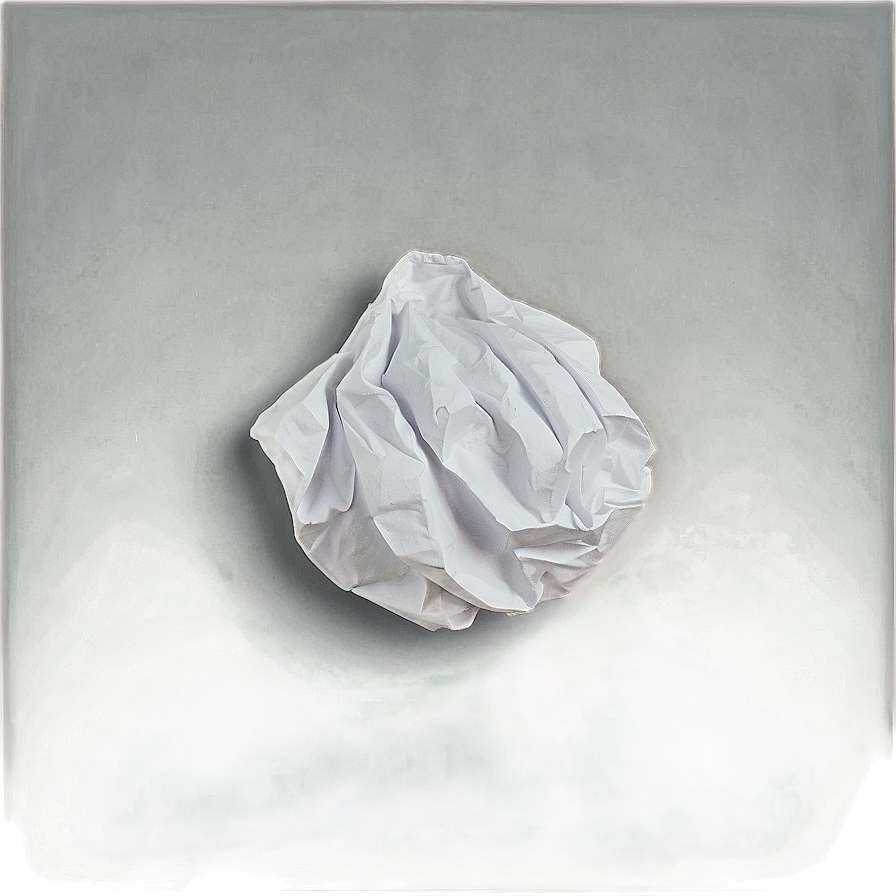 White Crumpled Paper PNG 05242024 PNG with transparent background