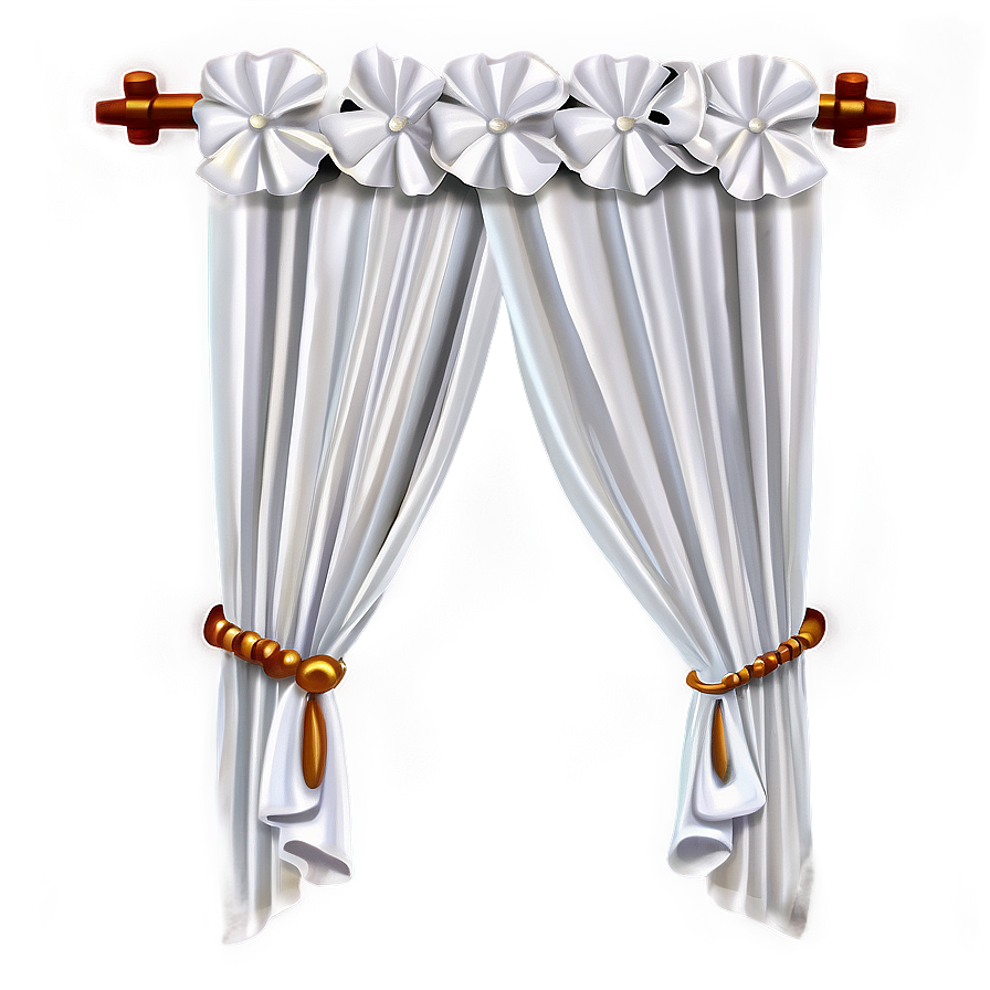 White Curtains A