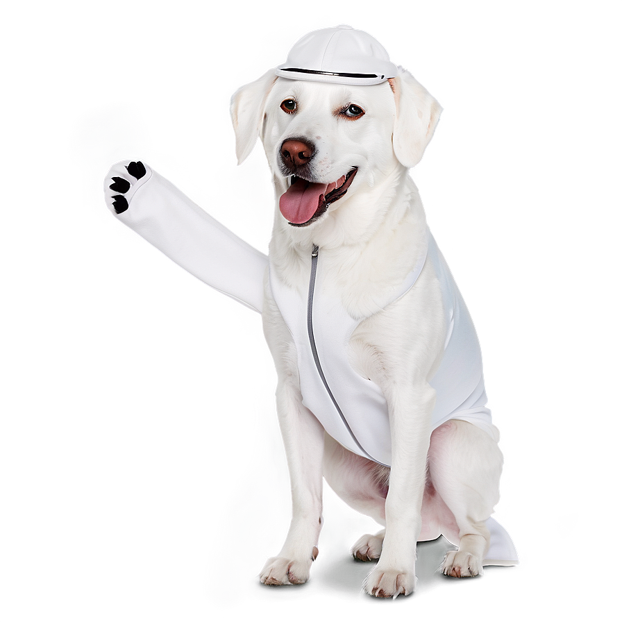 White Dog In Costume Png Fdy96