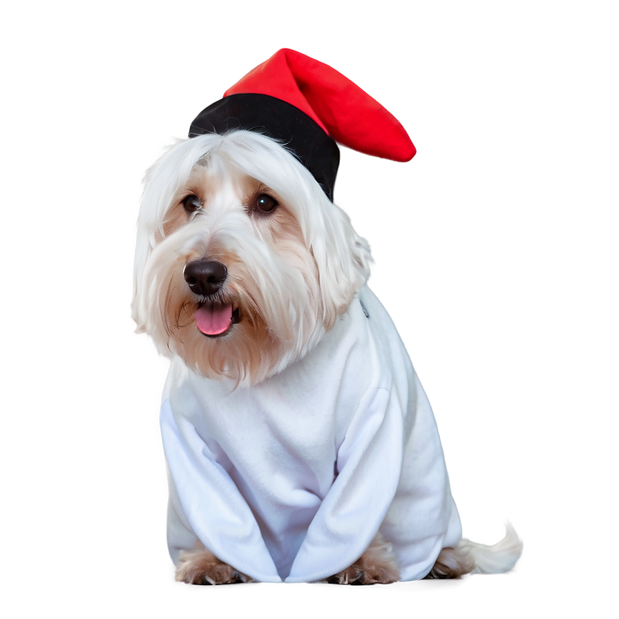 White Dog In Costume Png Oha40