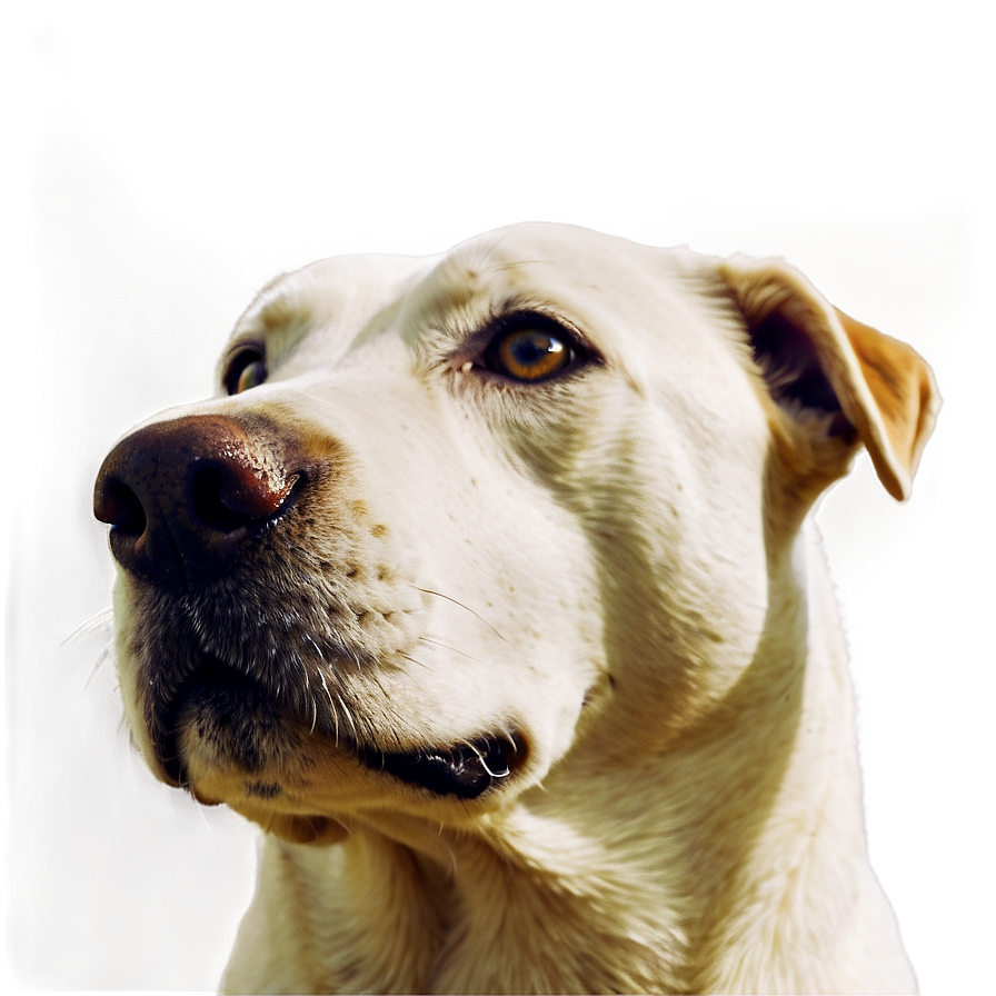 White Dog Nose Profile Png Dpm80