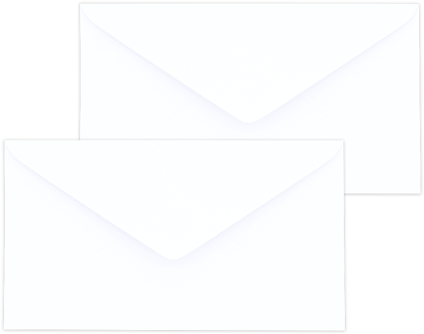 White Envelope No - Envelope, HD Png Download PNG with transparent background