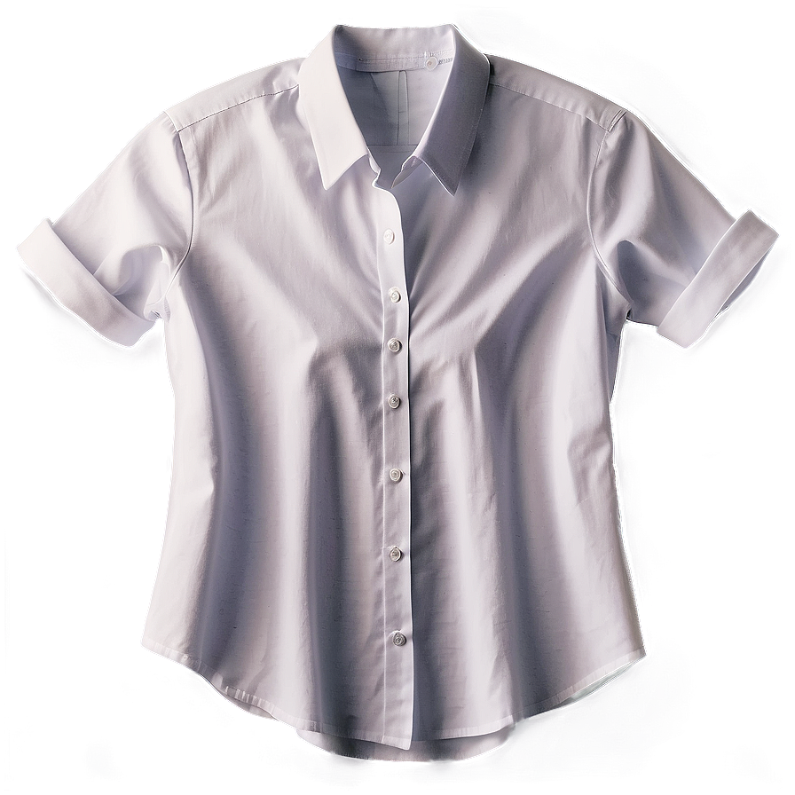 White Fashion Shirt Png 05252024