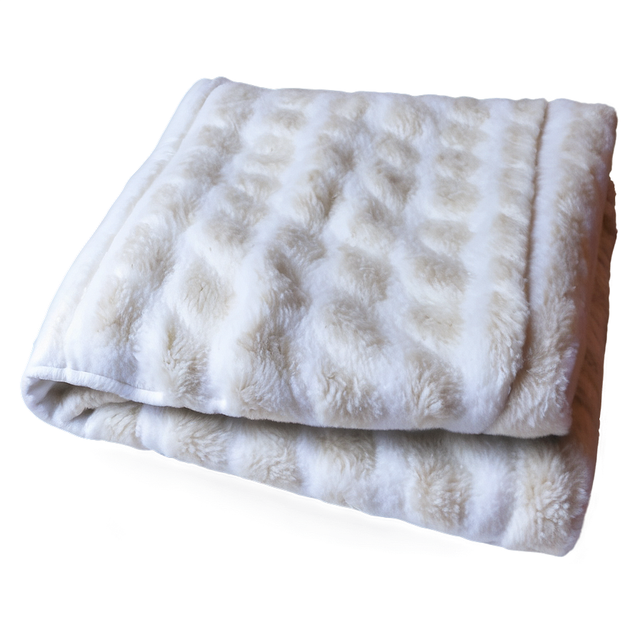 White Fleece Blanket Png Qws