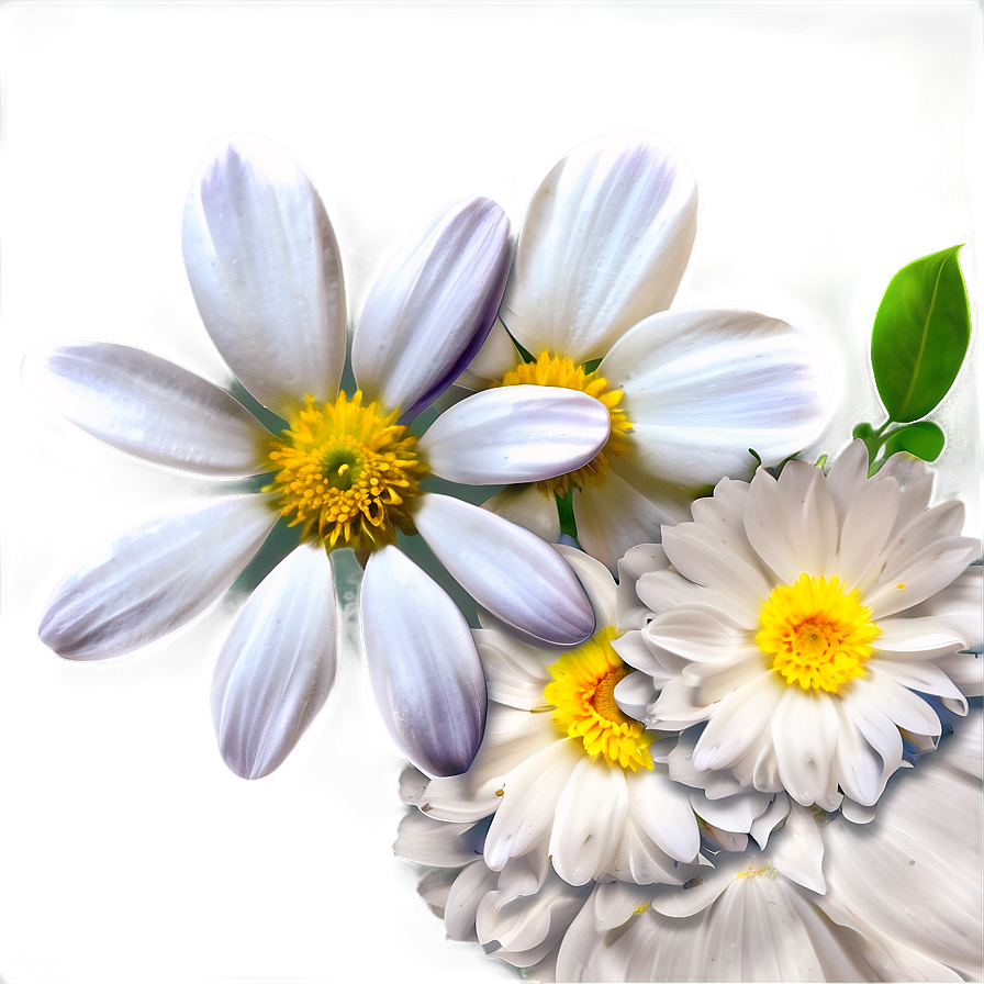 White Flower Petal Png 36