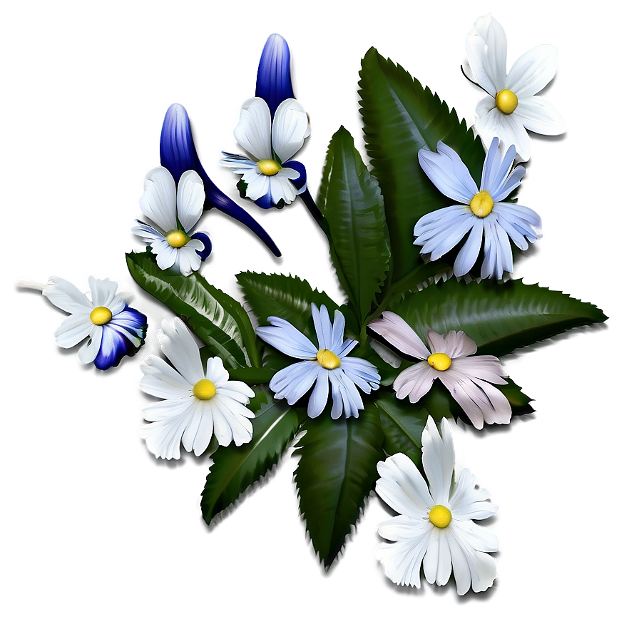 White Flower Theme Png Rfv