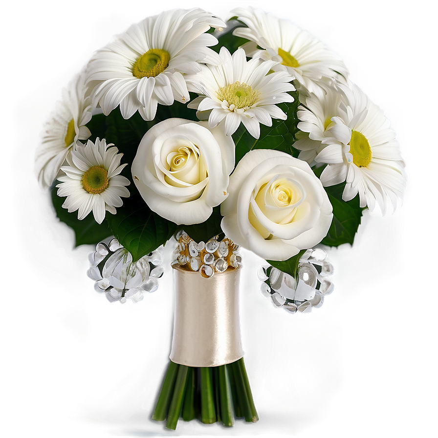 White Flowers Wedding Decor Png Utl