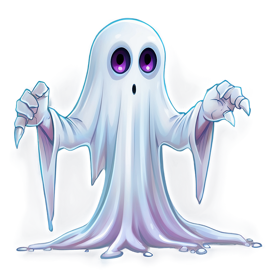 White Ghostly Monster Specter Png Tvr48