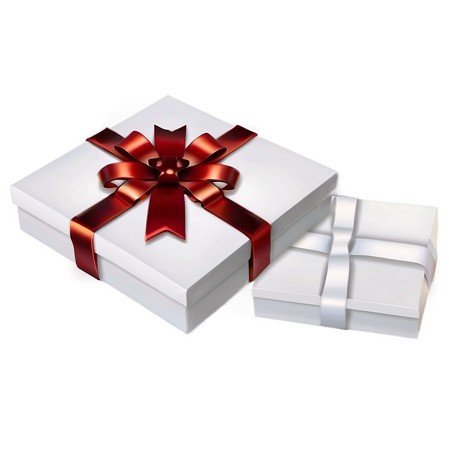 White Gift Box Png Xbf